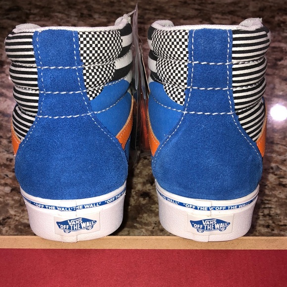 vans old skool black multi disarray